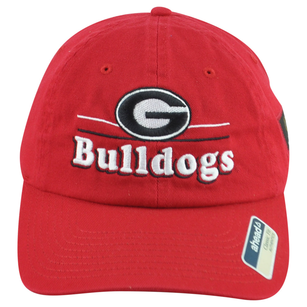 NCAA Ahead Georgia Bulldogs Playoff Adjustable Classic Fit Adults Men Hat Cap