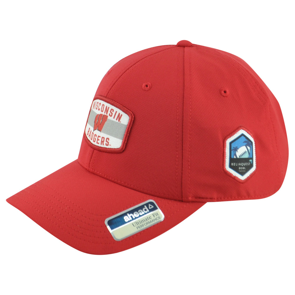 NCAA Ahead Wisconsin Badgers Reliaquest Bowl Adults Adjustable Ultimate Hat Cap