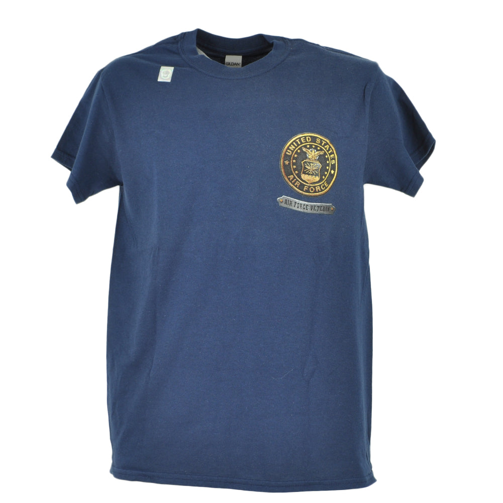 United States US Air Force Proud Veteran Military Short Sleeve Tshirt Tee