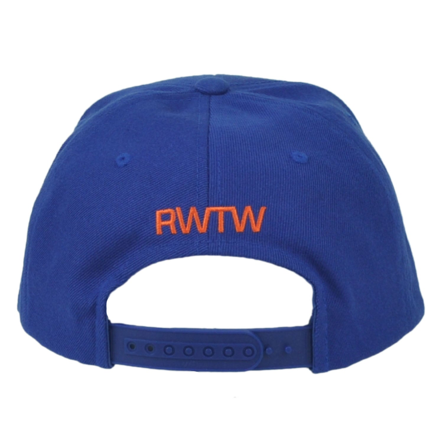 RWTW Logo Roll With The Winner New York Blue Orange Snapback Hat Cap Wining NY