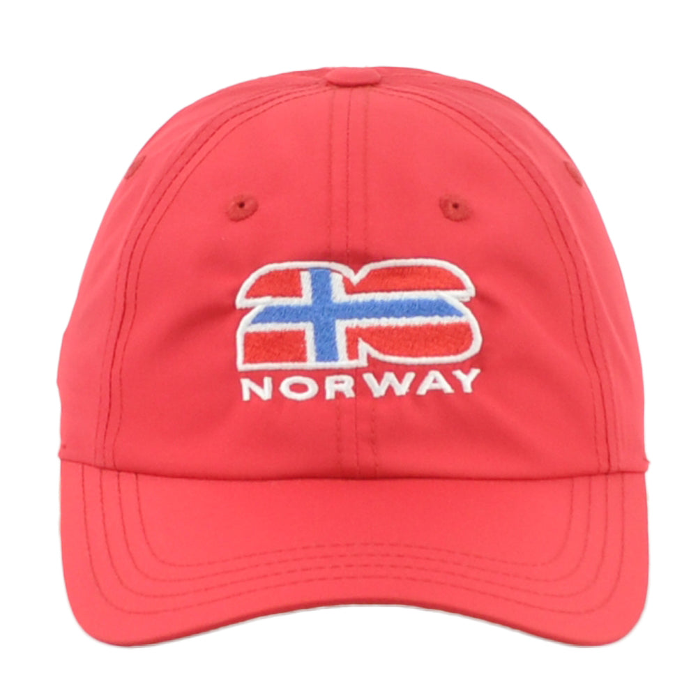 Norway Country Soccer Futbol Curved Bill Clip Buckle Red World Cup 26 Hat Cap
