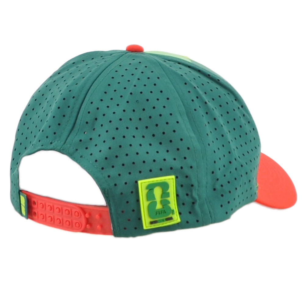 2026 FIFA World Cup Trucker CAN MEX USA Somos 26 Water Resistant Soccer Hat Cap