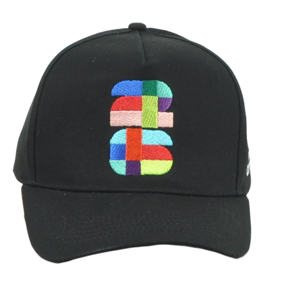 2026 FIFA World Cup Black CAN MEX USA Sun Buckle Curved Bill Soccer Hat Cap