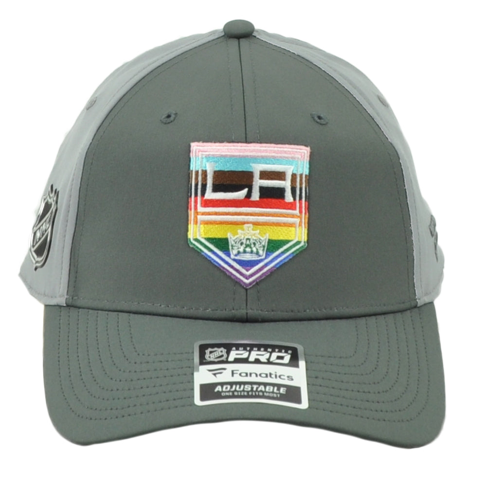 NHL Fanatics Authentic Pro Los Angeles Kings Adults Pride Night Snapback Hat Cap