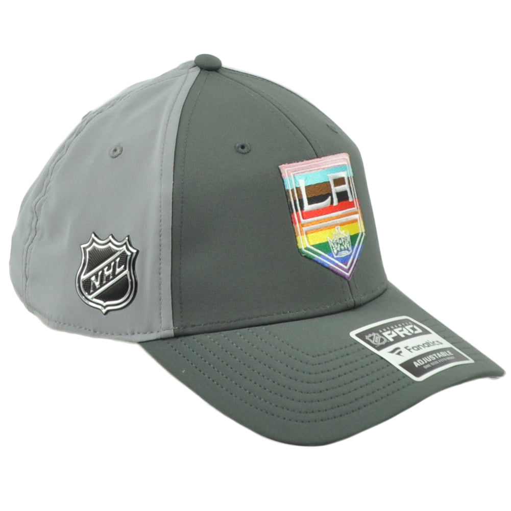 NHL Fanatics Authentic Pro Los Angeles Kings Adults Pride Night Snapback Hat Cap