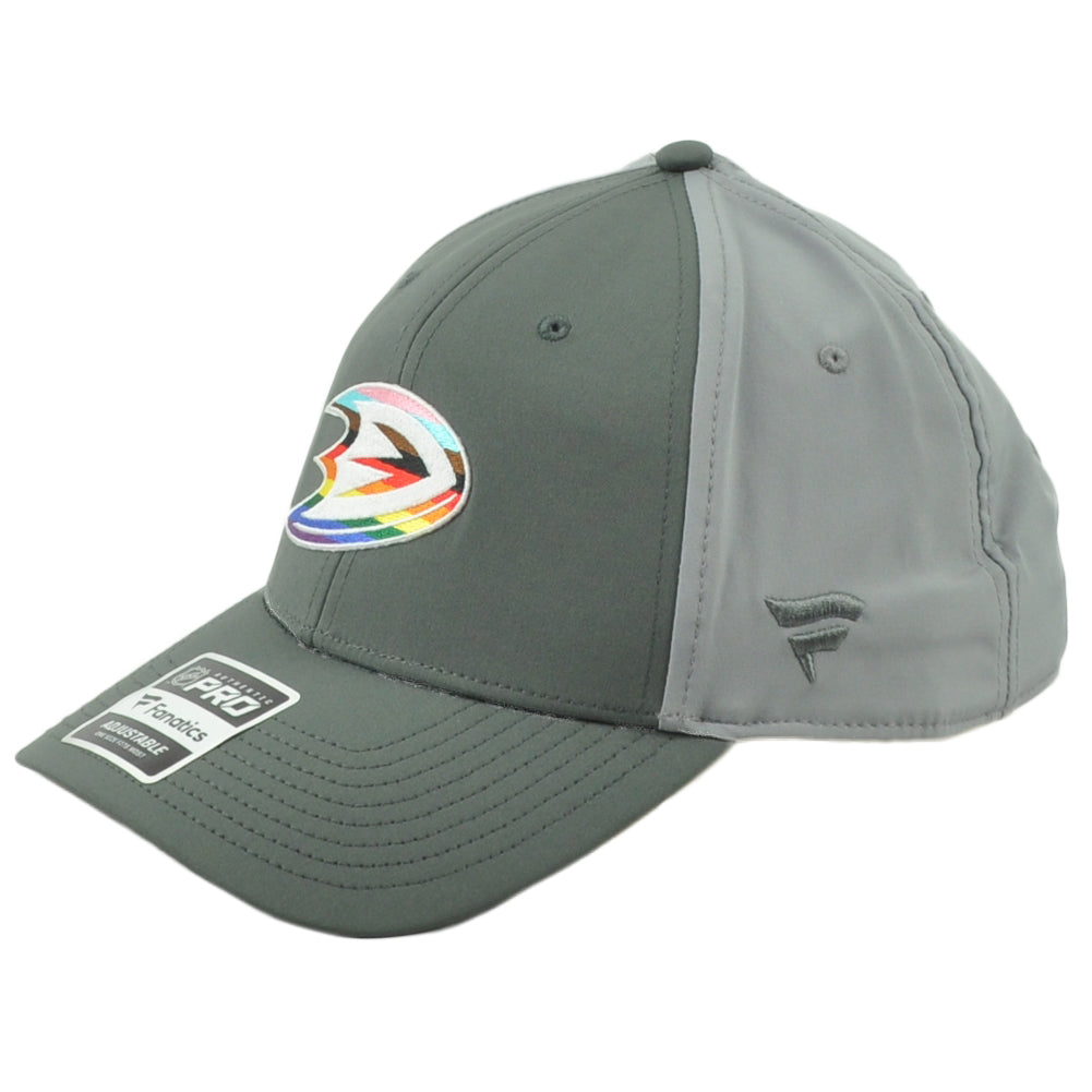 NHL Fanatics Authentic Pro Anaheim Ducks Adults Pride Night Snapback Hat Cap