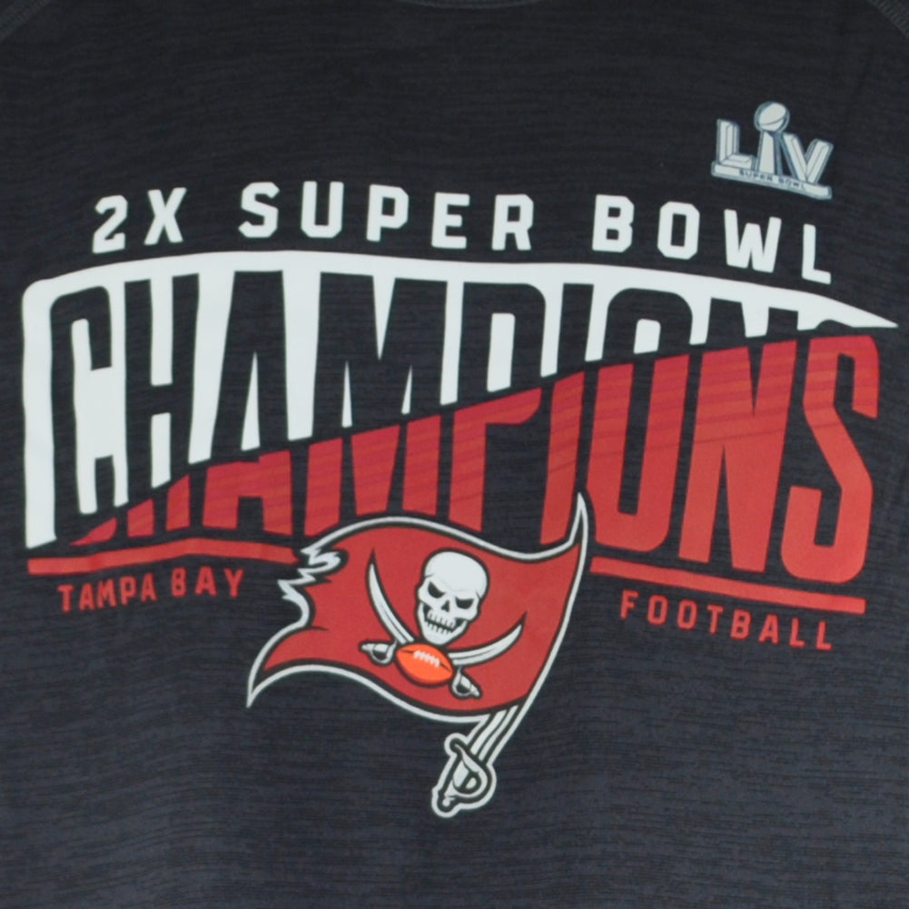 NFL Tampa Bay Buccaneers Football 2X Super Bowl Champions Tshirt Tee
