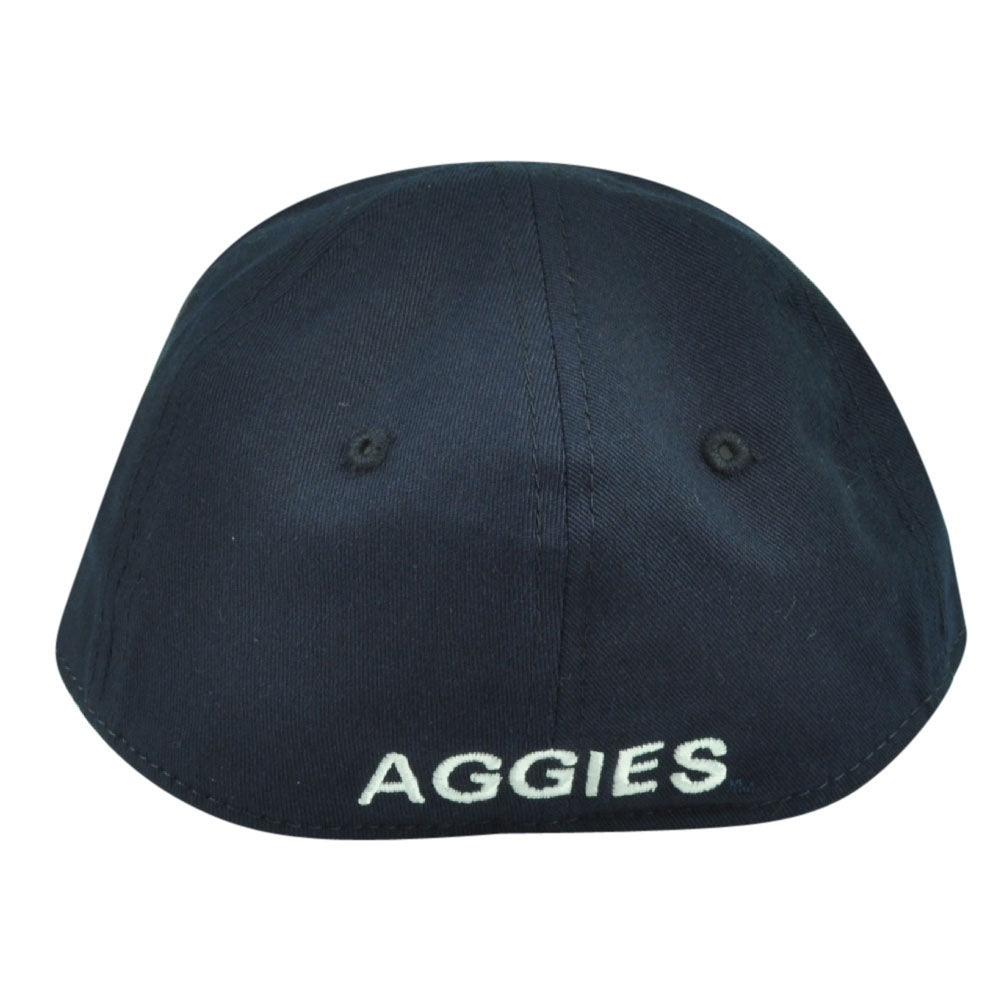 NCAA Utah State Aggies Top of the World Infant Fit Stretch Navy Blue Hat Cap