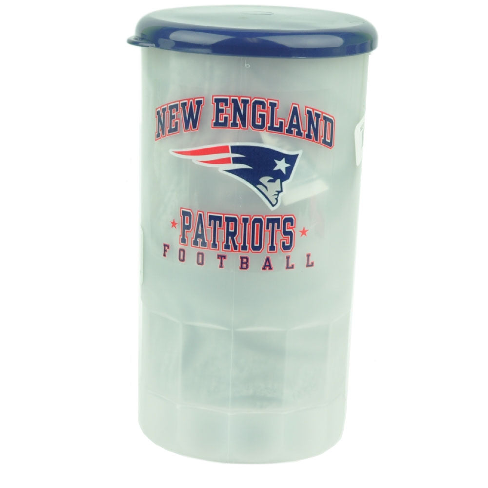 NFL New England Patriots Tshirt Cup 2 Piece Set Grey Shirt Tee Football