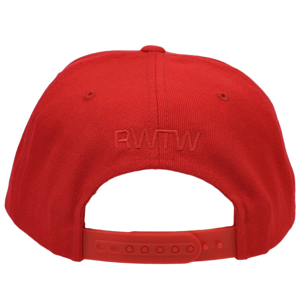RWTW Logo Flag Roll With The Winners Red Winning Crew Snapback Hat Cap Lebron