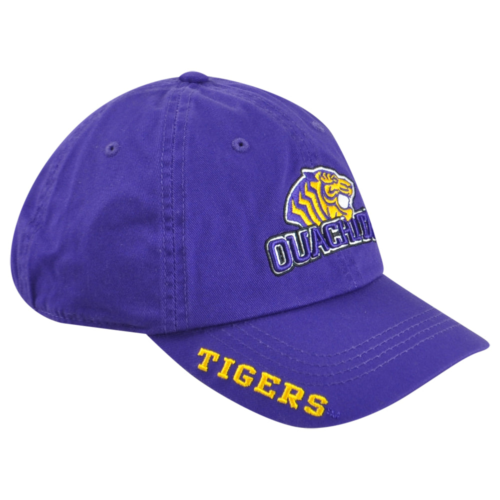 NCAA Captivating Ouachita Tigers Relaxed Purple Adjustable Adults Men Hat Cap