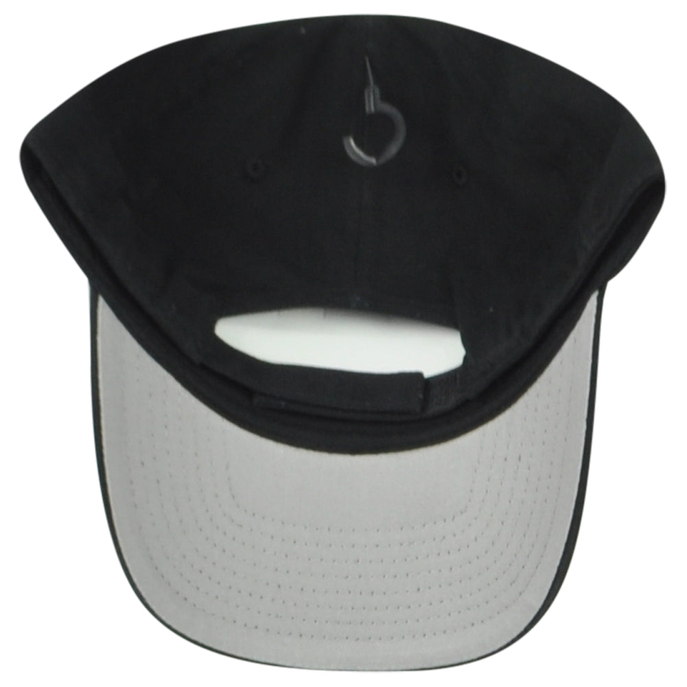 NFL Kansas City Chiefs Structured Black Adults Adjustable Curved Bill Hat Cap