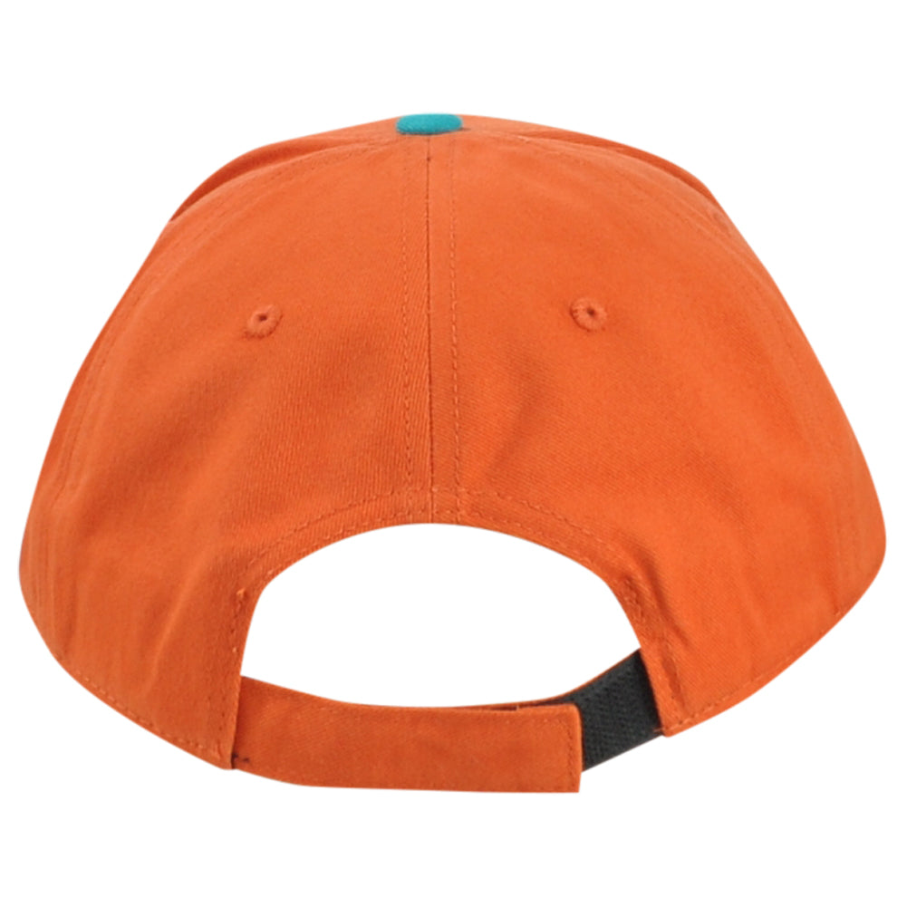 NFL Miami Dolphins Structured Two Colors Adults Adjustable Curved Bill Hat Cap