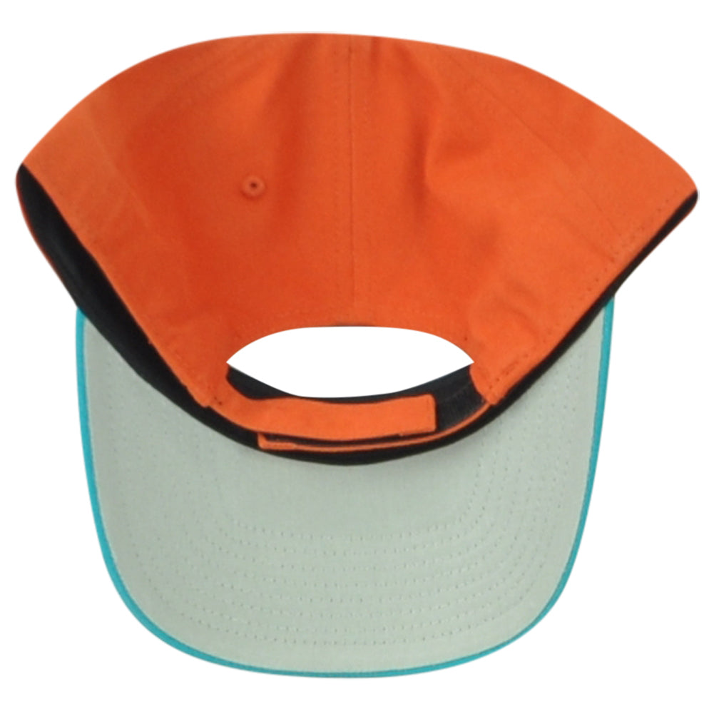 NFL Miami Dolphins Structured Two Colors Adults Adjustable Curved Bill Hat Cap