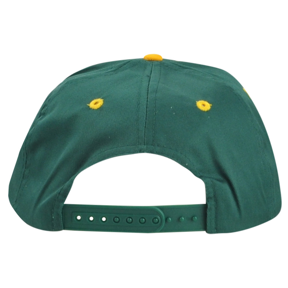 NFL Green Bay Packers Adults Men Flat Bill Two Colors Snapback OSFM Hat Cap