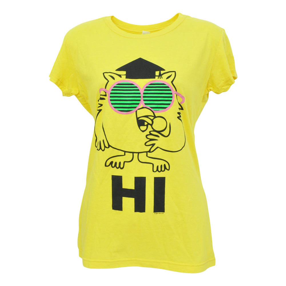 Mr.Owl Hi Tootsie Pop Lollipop Candy Women Bright Ladies Shirt Tshirt