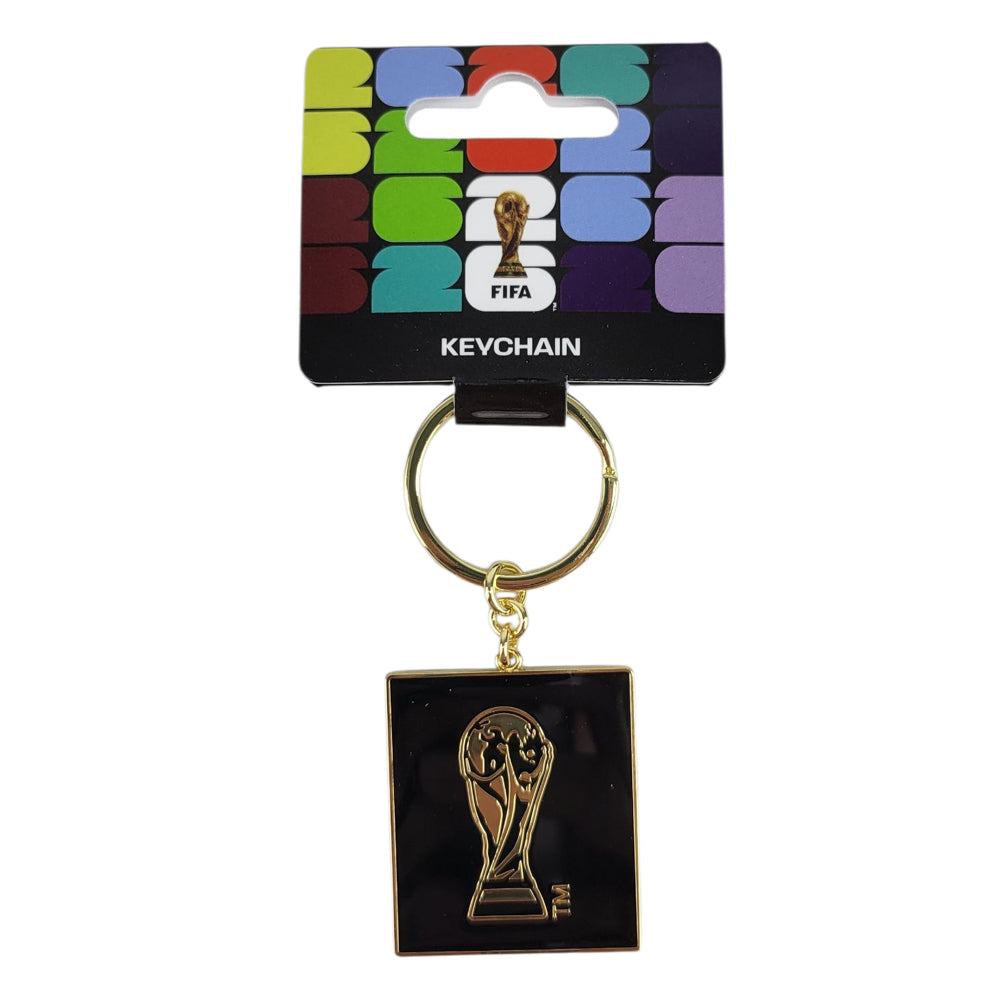 2026 Officially Licensed FIFA World Cup 2D Trophy Keychain 1.5in Soccer Futbol