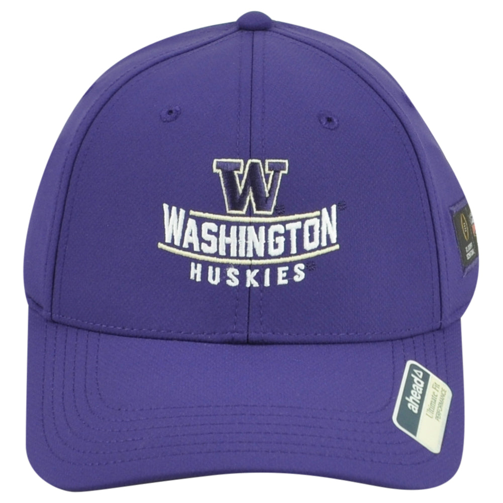 NCAA Ahead Washington Huskies Sugar Bowl Ultimate Structured Adjustable Hat Cap