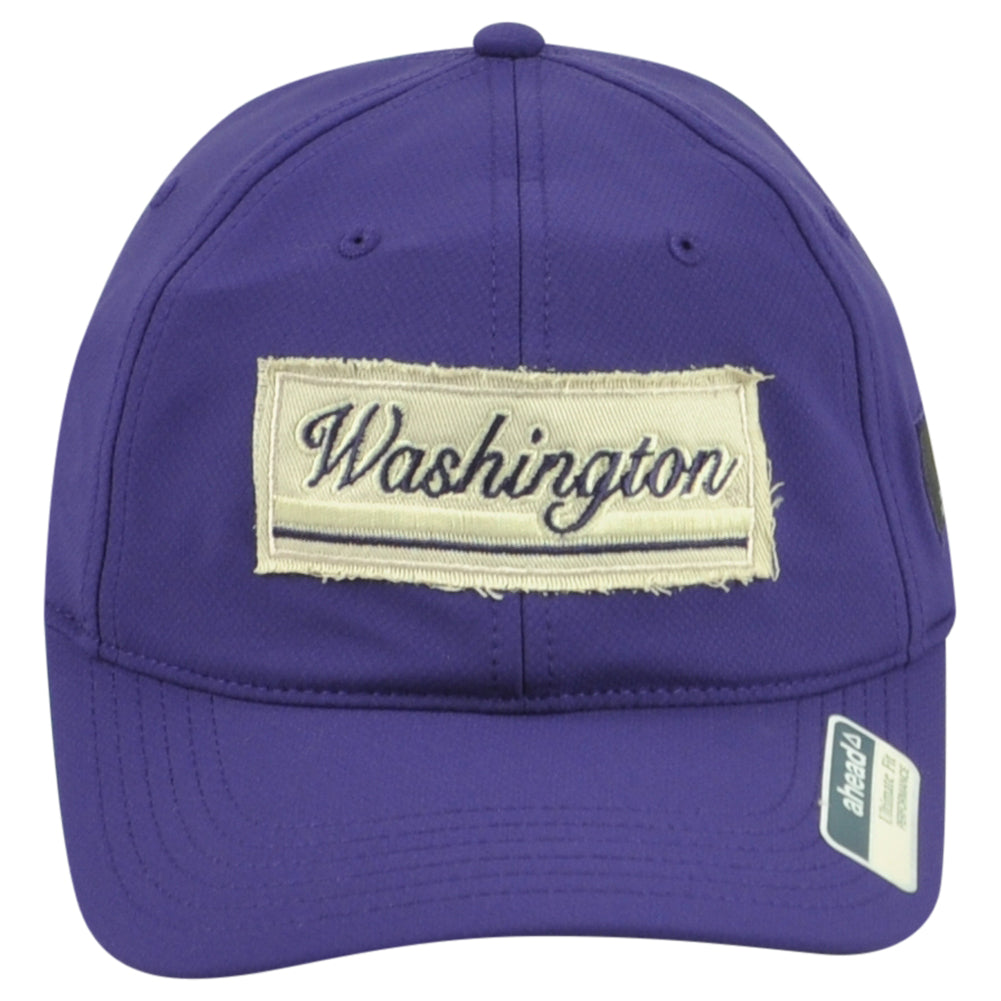 NCAA Ahead Washington Huskies Sugar Bowl Performance Purple Adjustable Hat Cap