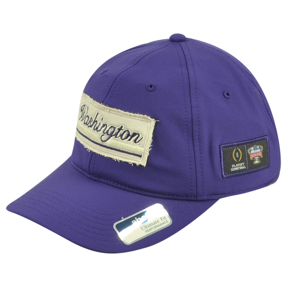 NCAA Ahead Washington Huskies Sugar Bowl Performance Purple Adjustable Hat Cap
