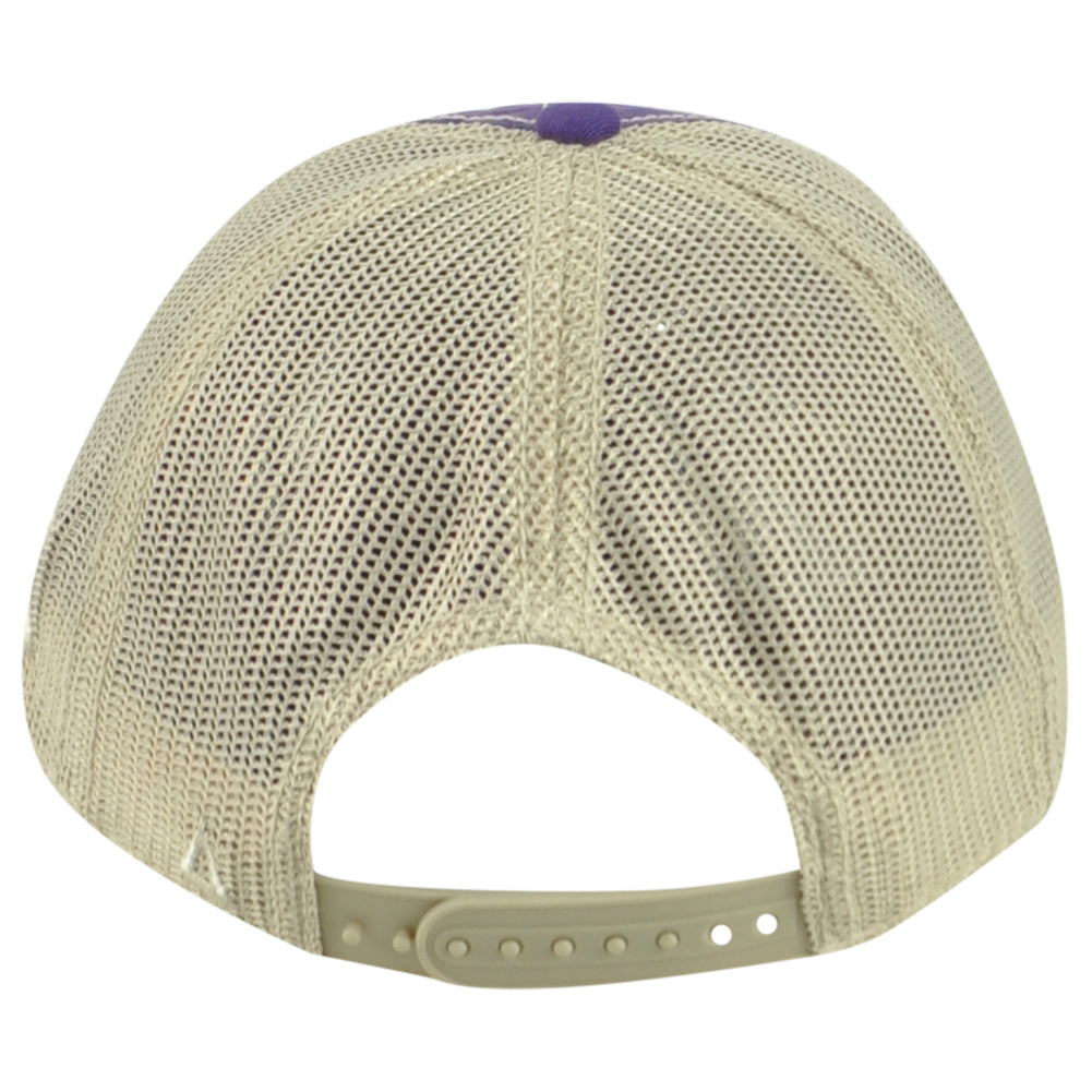 NCAA Ahead Washington Huskies Trucker Mesh Snapback Sugar Bowl Two Color Hat Cap