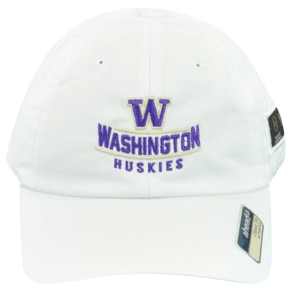 NCAA Ahead Washington Huskies Sugar Bowl Adults Ultimate Fit Adjustable Hat Cap