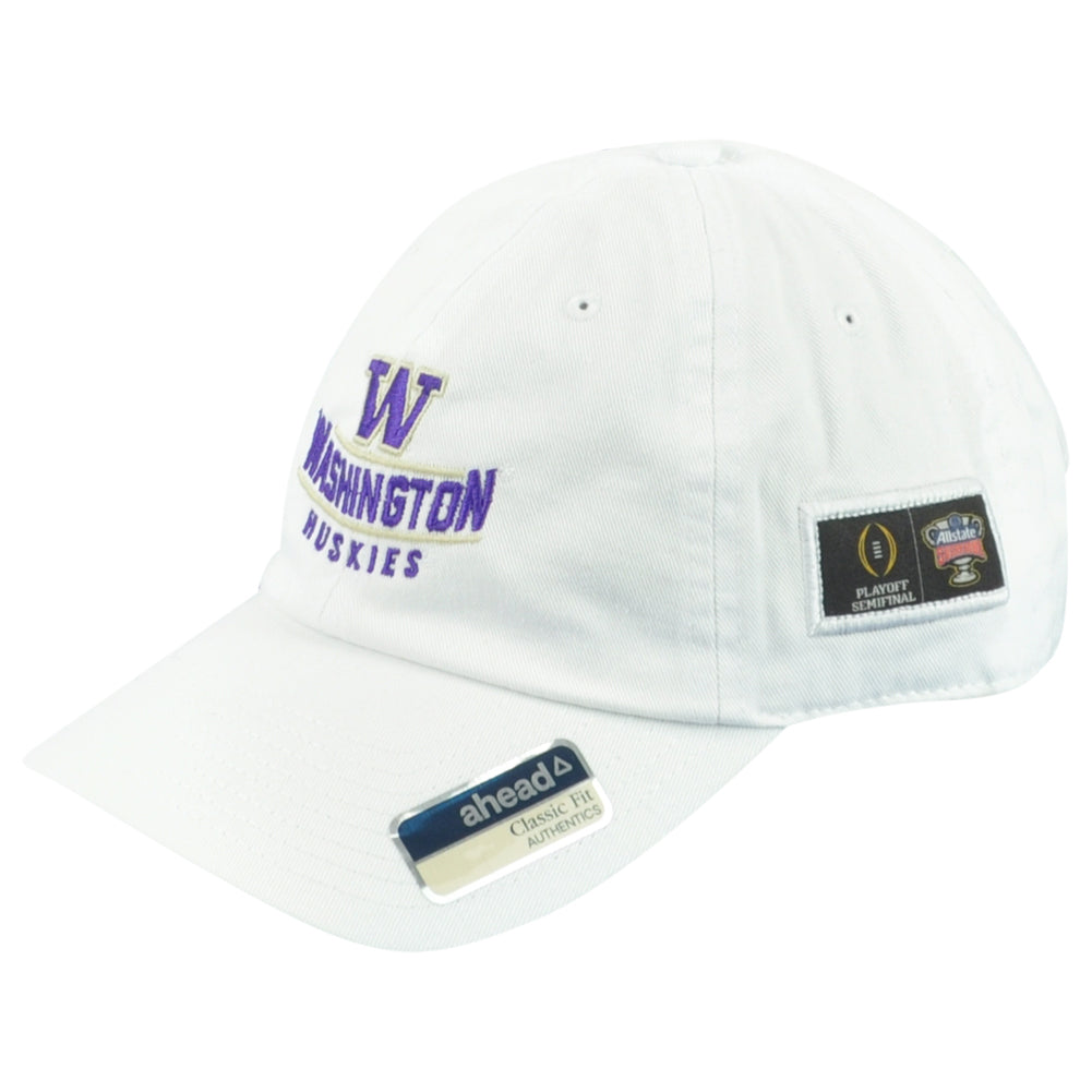 NCAA Ahead Washington Huskies Sugar Bowl Adults Ultimate Fit Adjustable Hat Cap
