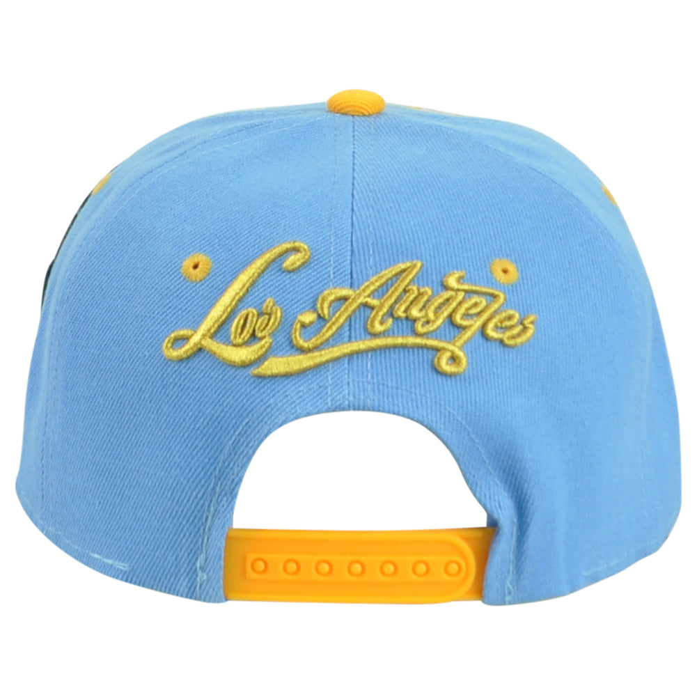 Los Angeles Rams Theme Football State Flat Bill Men Adults Two Colors Hat Cap