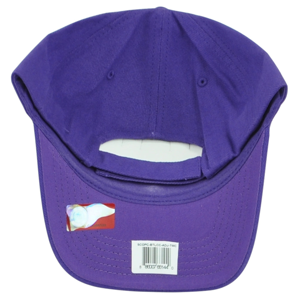 NCAA Butler Grizzlies Purple Curved Bill Structured Adjustable Adults Hat Cap