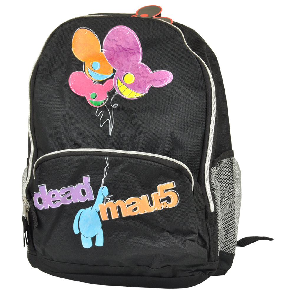 International Deadmau5 Backpack Book Bag Balloons House Music School Gym Travel