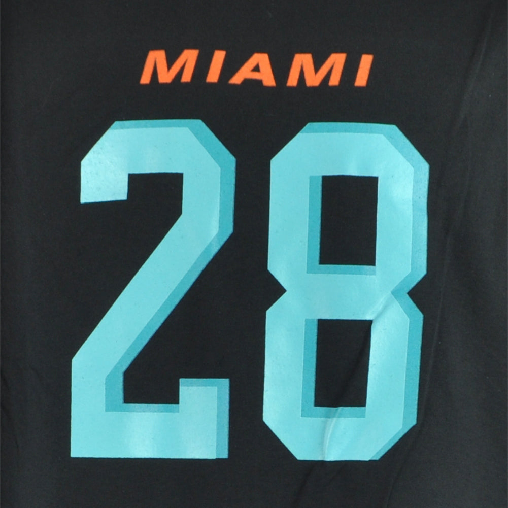 Miami Dolphins De'Von Achane #28 Short Sleeve Man Adults Tshirt Tee