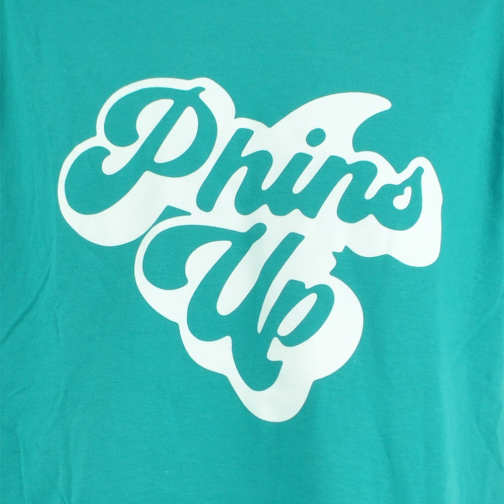 Miami Dolphins Football Phins up Teal Short Sleeve Adults Men Tshirt Tee