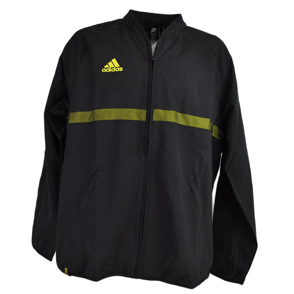 Adidas Lionel Messi Black Zipper Long Sleeve Football Soccer Woven Jacket