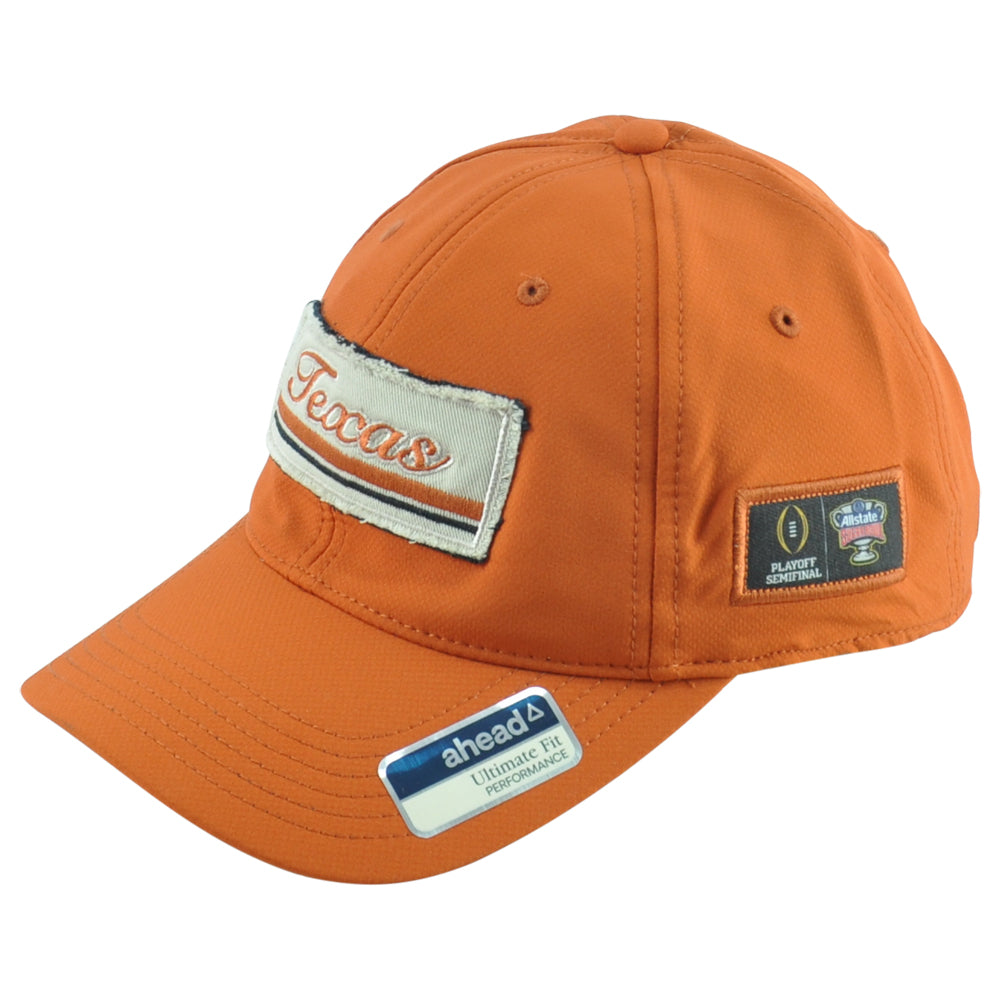 NCAA Ahead Texas Longhorns Playoff Performance Adjustable Patch Adults Hat Cap