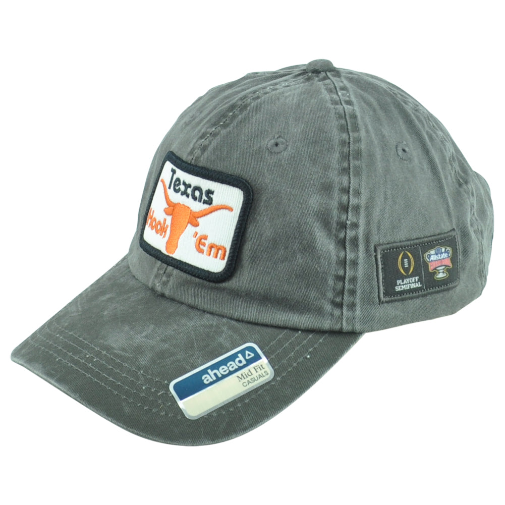 NCAA Ahead Texas Longhorns Playoff Semifinal Mid Fit Casuals Adjustable Hat Cap