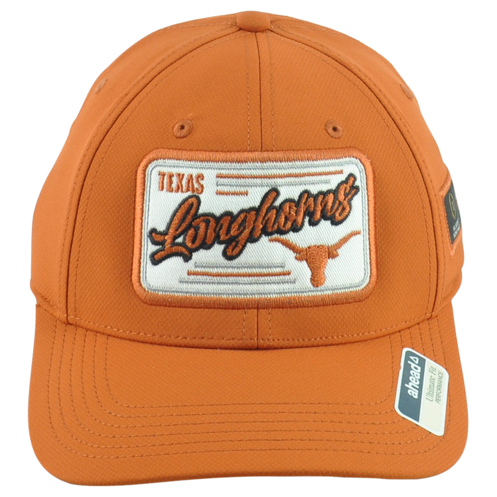 NCAA Ahead Texas Longhorns Playoff Performance Adjustable Curved Bill Hat Cap