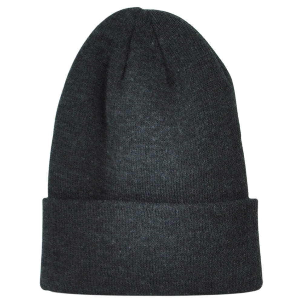 TSC Tractor Supply Co Charcoal Cuffed Winter Adults OSFA Acrylic Beanie Knit