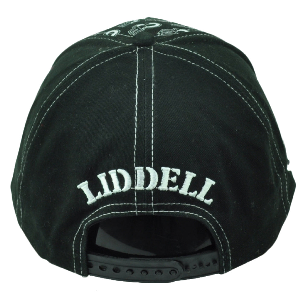 Cage Fighter Martial Arts Chuck Liddell Black Snapback Curved Bill Hat Cap UFC