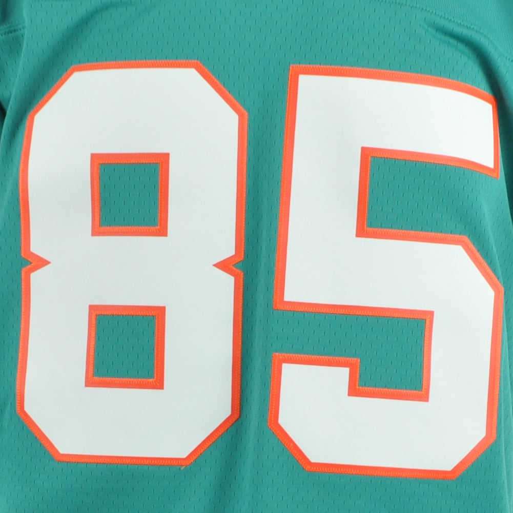 NFL Mitchell & Ness Throwback 84 Miami Dolphins Mark Duper #85 Teal Jersey