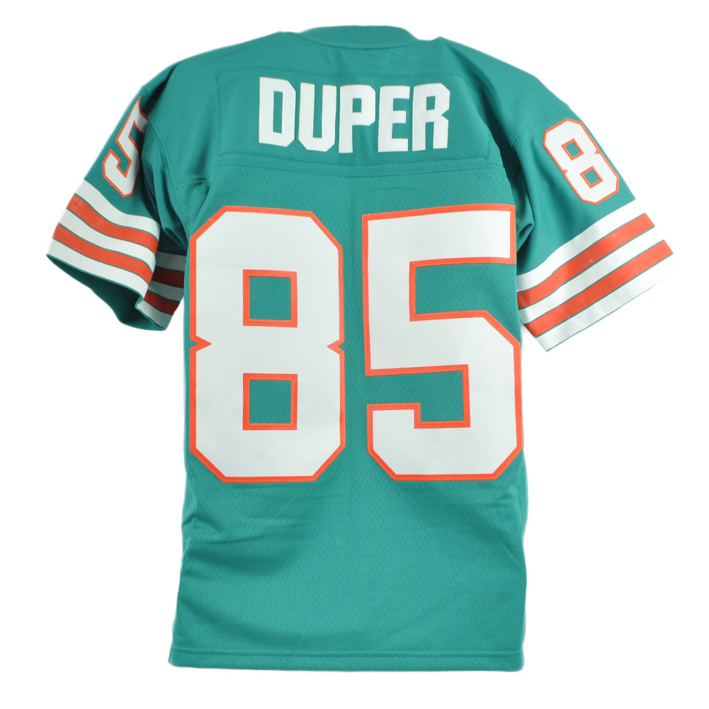 NFL Mitchell & Ness Throwback 84 Miami Dolphins Mark Duper #85 Teal Jersey