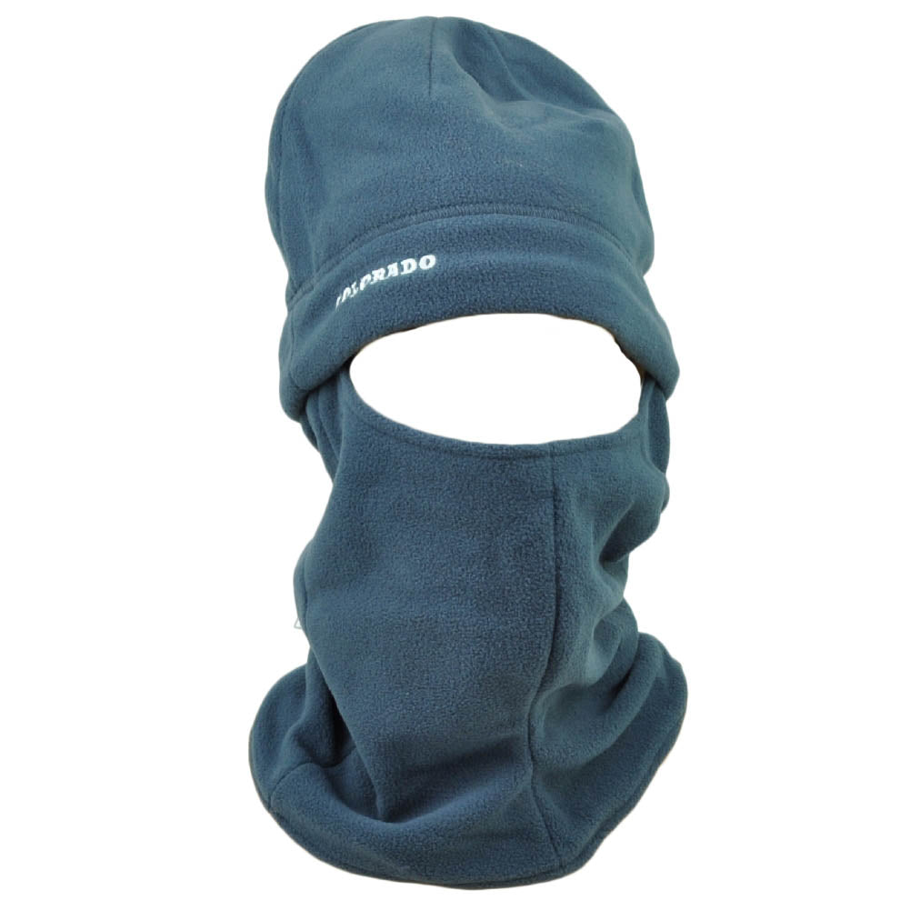 Colorado State USA America Ski Mask Navy Blue Knit Beanie Fleece Winter Long