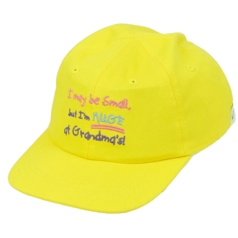Utah State I May Be But Im Huge At Grandmas Toddler Yellow Hat Cap USA