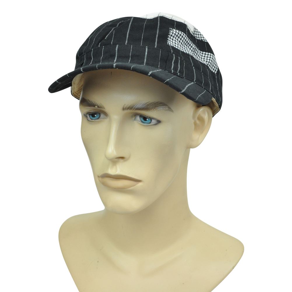 Brand Peter Grimm Pin Stripes Fitted Houndstooth Fitted Fatigue Hat Cap