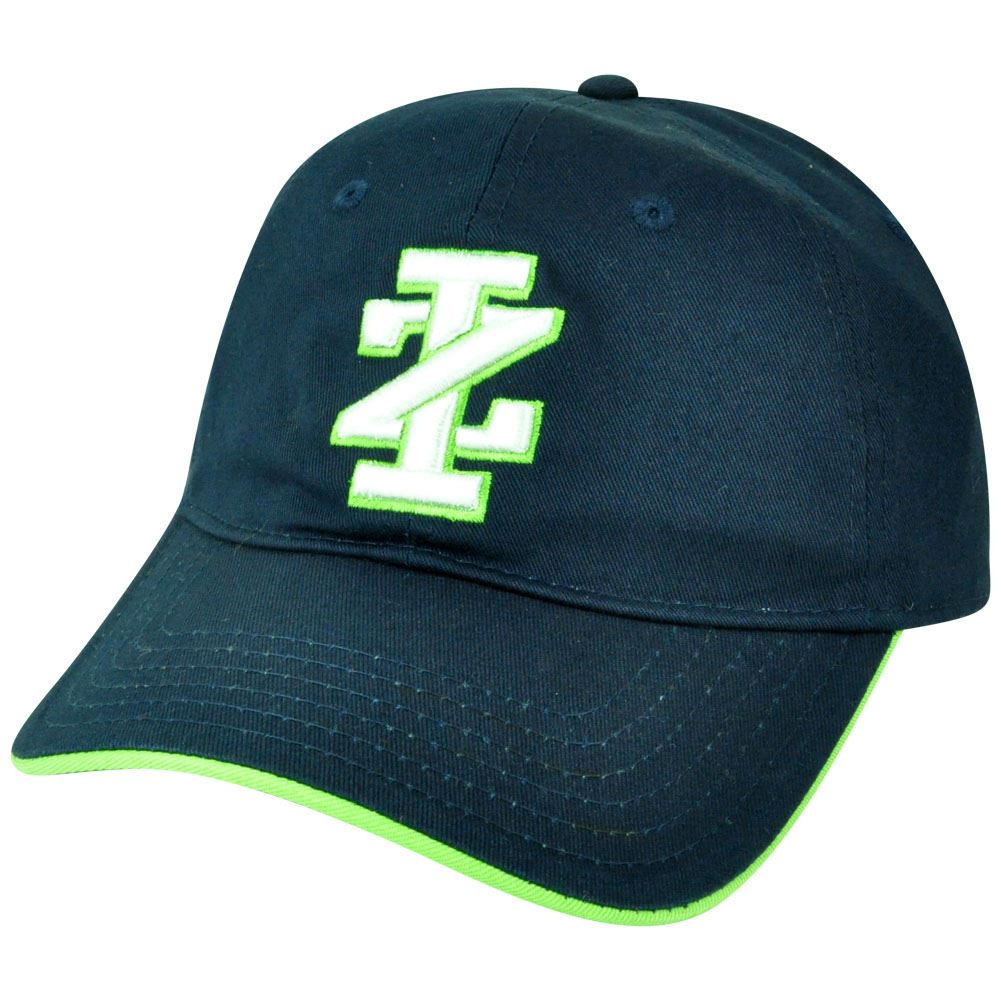 IZOD Classic Clothes Brand Navy Sun Buckle Slouch Relaxed Hat Cap Curved Bill