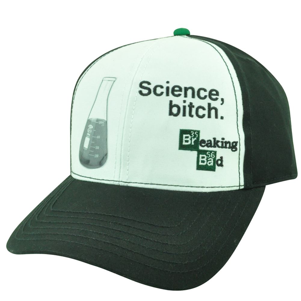 Breaking Bad Science Bitch TV Hit Series Krystal Meth Show Snapback Hat Cap