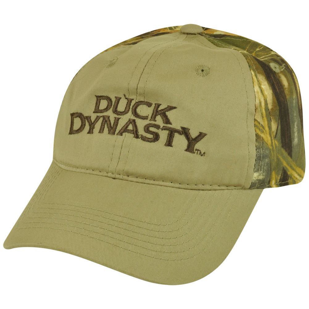 Duck Dynasty Adjustable Reality Tv Show Khaki Camouflage A&E Camo Hat Cap