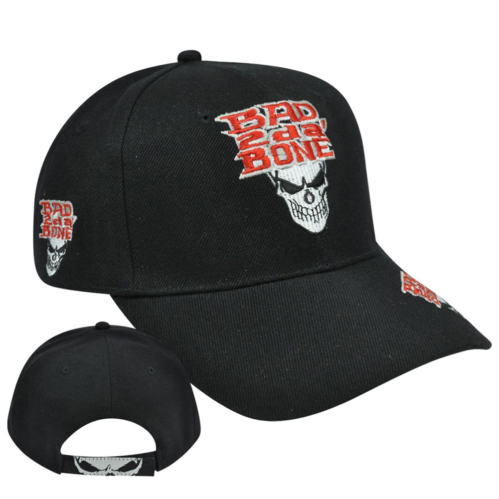 Stoned To The Bad 2Da Bone Hat Cap Adjustable Acrylic Curved Bill Skull