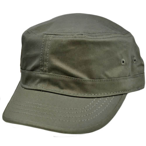 Mens Guys Army Green Fatigue Military Hat Cap Fitted MD LG Route 66