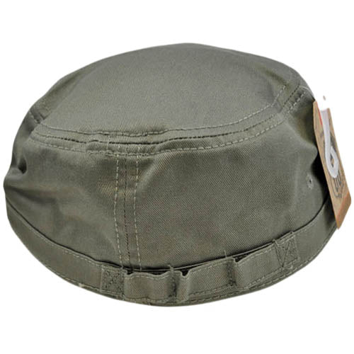 Mens Guys Army Green Fatigue Military Hat Cap Fitted MD LG Route 66