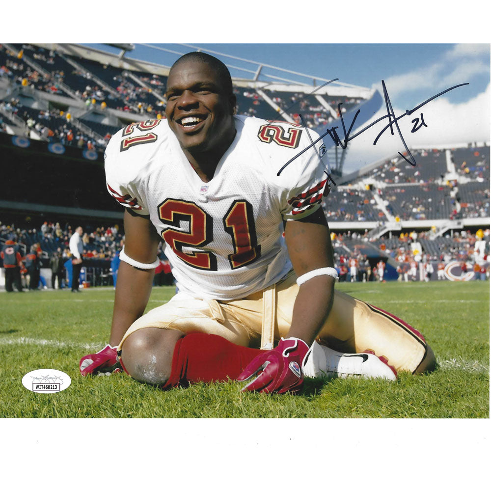 NFL San Francisco 49ers Frank Gore #21 8x10 Autographed Signed Picture Photo JSA
